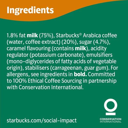 COFFEE CARAMEL MACCHIATO STARBUCKS 220ml image number
