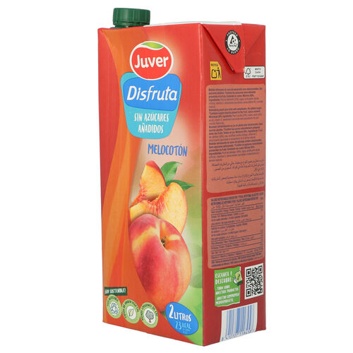 NECTAR DE MELOCOTON DISFRUTA JUVER 1,5L image number