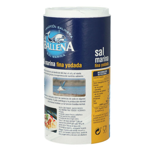 SAL MARINA LA BALLENA SALERO 500g image number