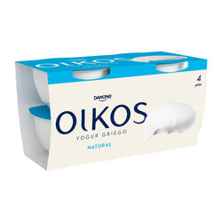 Yogur griego Natural OIKOS 4x110g