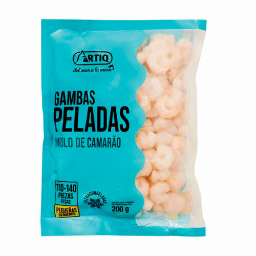 Gamba pelada congelada 110.14 piezas ARTIQ 200g image number