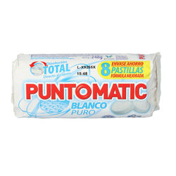 Detergente PUNTOMATIC 4 lavados pack 8 232g