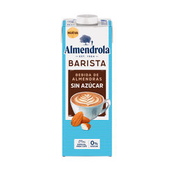 BEBIDA DE ALMENDRAS SIN AZUCAR  ALMENDROLA BARISTA 1L