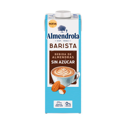 BEBIDA DE ALMENDRAS SIN AZUCAR  ALMENDROLA BARISTA 1L image number