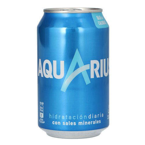 Bebida isot&oacute;nica AQUARIUS lata 33cl image number