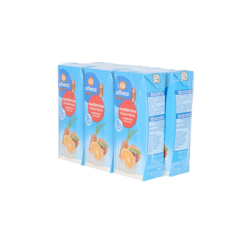 Fruta + leche mediterraneo ALTEZA pack 6x200ml image number