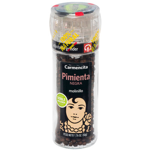 Pimienta negra molinillo CARMENCITA 50g image number