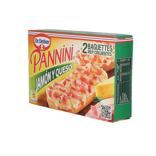 PANNINI de jam&oacute;n y queso DR. OETKER 250g image number