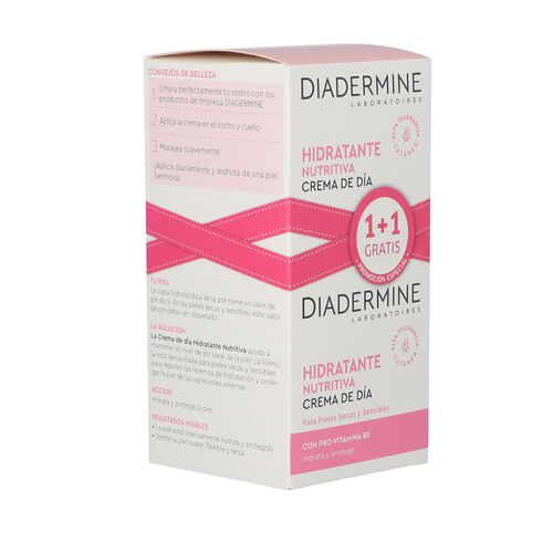 CREMA DIA DIADERMINE HIDRATANTE NUTRITIVA PIELES SECAS Y SENSIBLES 50ml image number