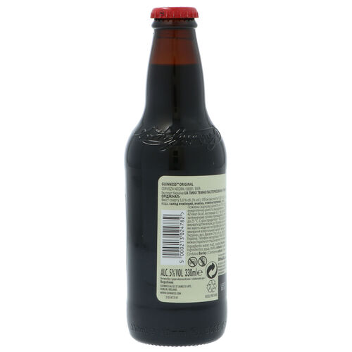 CERVEZA GUINNES ORIGINAL BOT 33cl image number