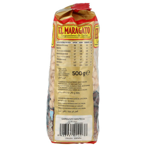 Garbanzo Extra EL MARAGATO 500g image number