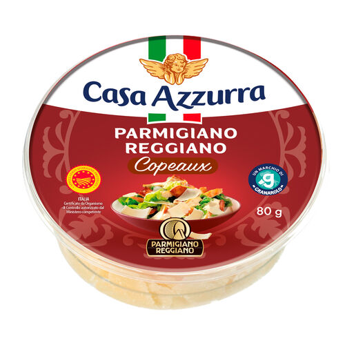 Queso Parmeggiano Reggiano en escamas CASA AZZURRA 80g image number
