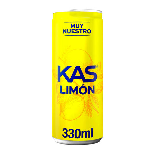 KAS lim&oacute;n refresco con gas 330ml image number