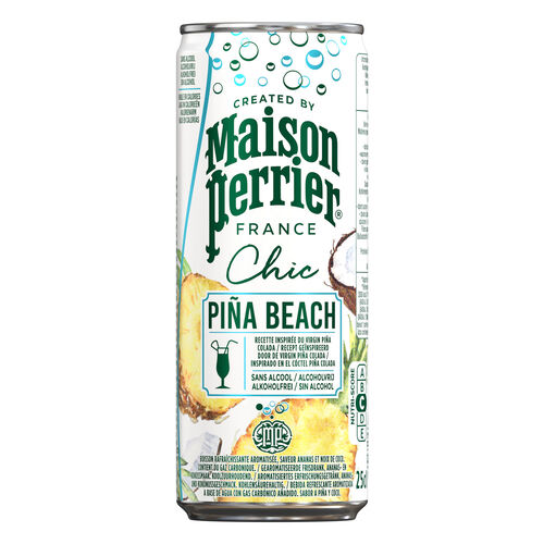 Agua con gas sabor pi&ntilde;a MAISON PERRIER 25cl image number