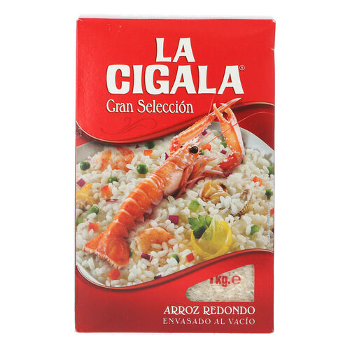 Arroz redondo LA CIGALA 1kg image number