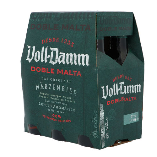 Cerveza voll-damm 25cl pack-6 image number
