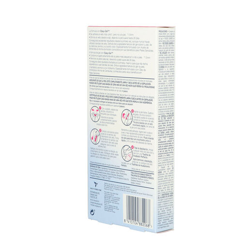 DEPILATORIO CORPORAL BANDAS CERA FRIA VEET PIEL SENSIBLE 20 BANDAS image number