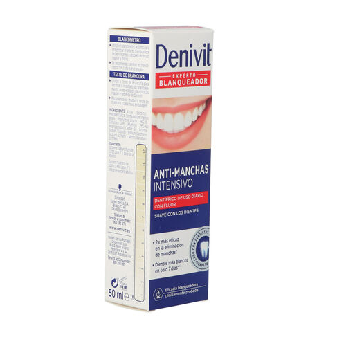 Dent&iacute;frico DENIVIT antimanchas 50ml image number