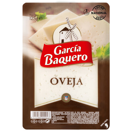 Queso de oveja en lonchas GARC&Iacute;A BAQUERO 125g image number