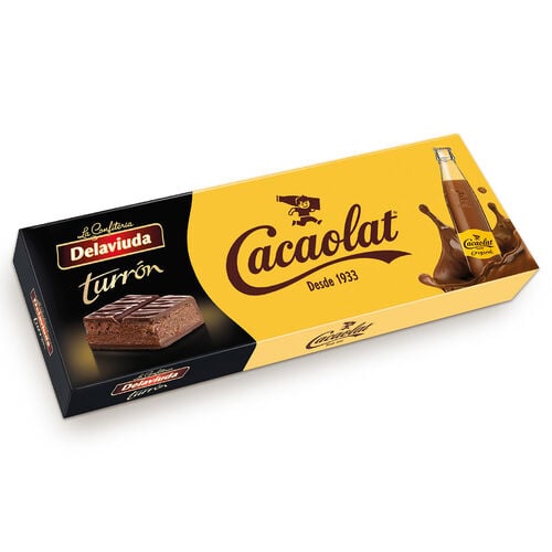 Turr&oacute;n de chocolate con palomitas RISI EL ALMENDRO 140g image number