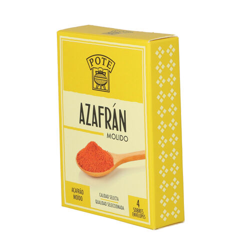 Azafr&eacute;n molido POTE 4x100mg image number