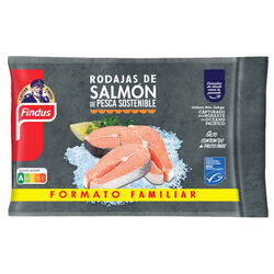 Rodajas de salm&oacute;n FINDUS 500g