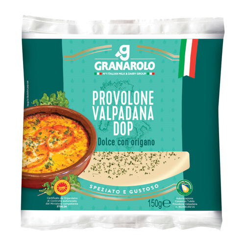 Queso provolone valdapana con oregano GRANAROLO 150g image number