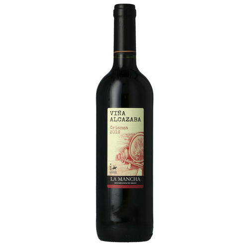 VINO TINTO VIÑA ALCAZABA CRIANZA DO MANCHA 750ml image number