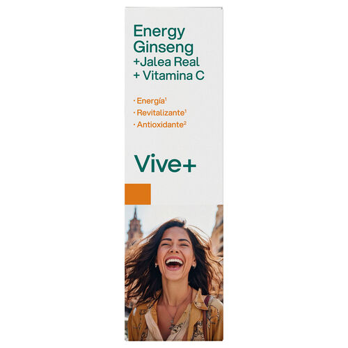Energy Ginseng + Jalea Real + Vitamina C VIVE PLUS 120g image number