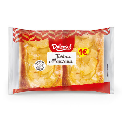 Tarta de manzana DULCESOL 130g image number