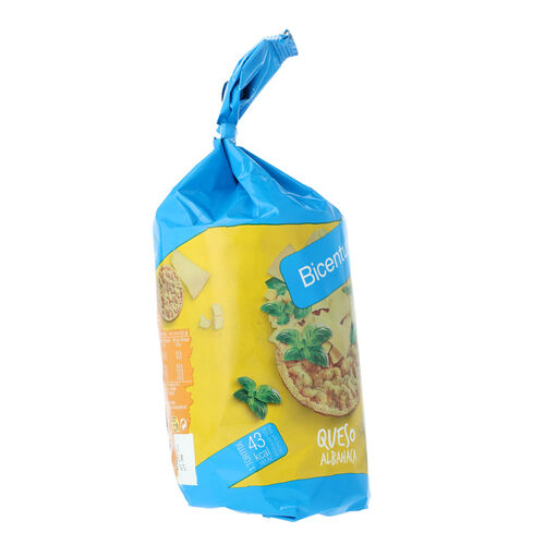 TORTA MAIZ BICENTURY QUESO ALBAHACA 124g image number