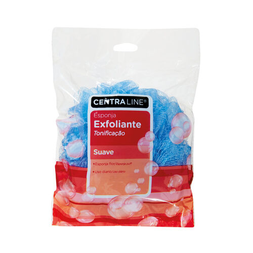 ESPONJA DE BAÑO FLOR EXFOLIANTE CENTRA LINE image number