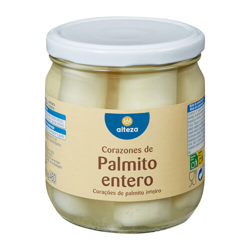 Corazones de palmito entero ALTEZA 250g image number