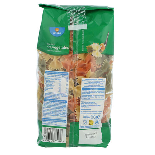 PAJARITAS VEGETALES ALTEZA 500g image number