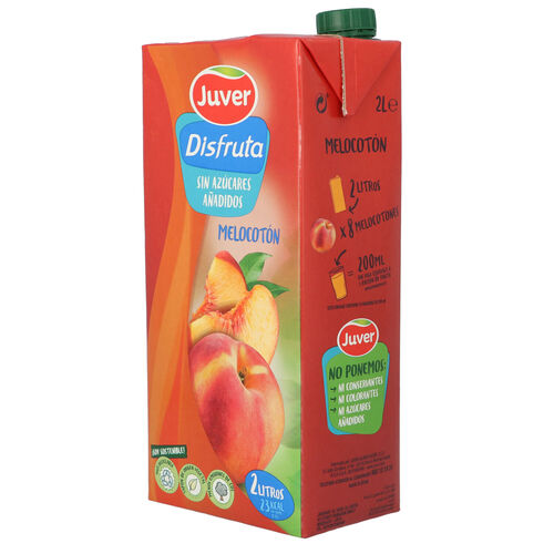 NECTAR DE MELOCOTON DISFRUTA JUVER 1,5L image number