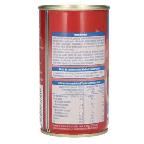 Aceituna rellena de pimiento ALTEZA 350g image number