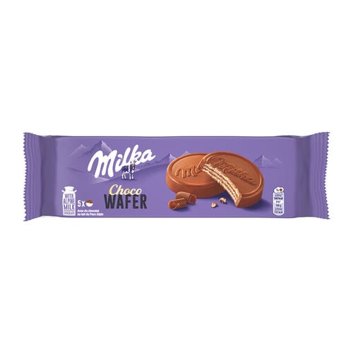 Barquillo relleno choco wafer milk MILKA 150g image number