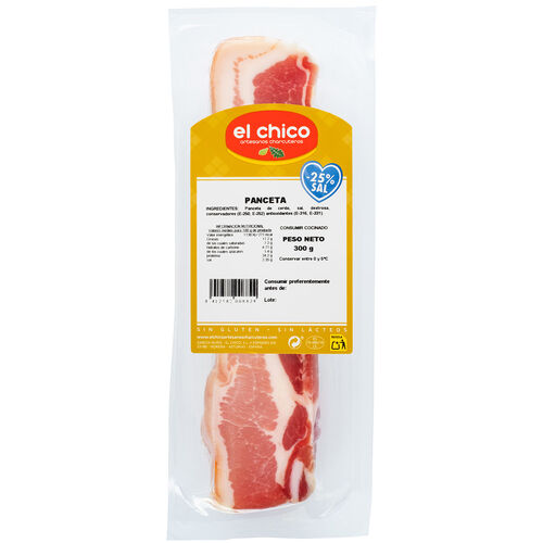 PANCETA BAJO SAL EL CHICO 300g image number