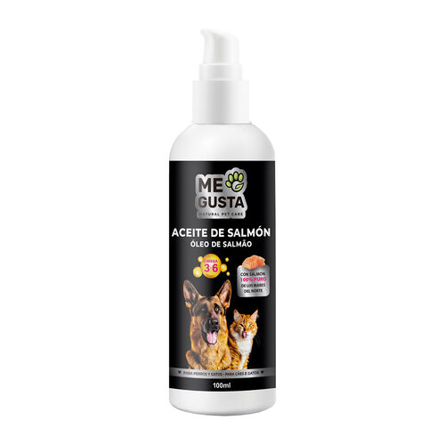 Complemento aceite de salm&oacute;n para perro y gato ME GUSTA 100ml image number