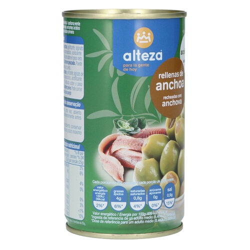 ACEITUNA RELLENA ALTEZA 350g image number