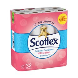PAPEL HIGIENICO SCOTTEX ORIGINAL 32 ROLLOS
