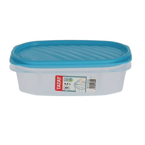 Tupper ovalado Azul TATAY 500ml image number