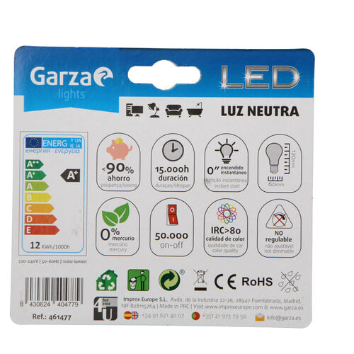 Bombilla CEGASA led std 108w e27 fria image number