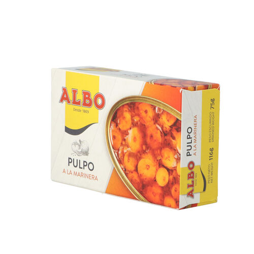 PULPO ALBO MARINERA 116g image number