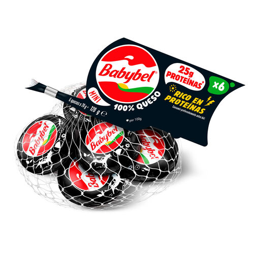 QUESO MINI BABYBEL RICO EN PROTEINAS 120g image number