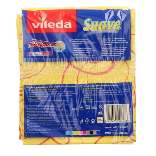 BAYETA VILEDA SUAVE 2+1uds image number