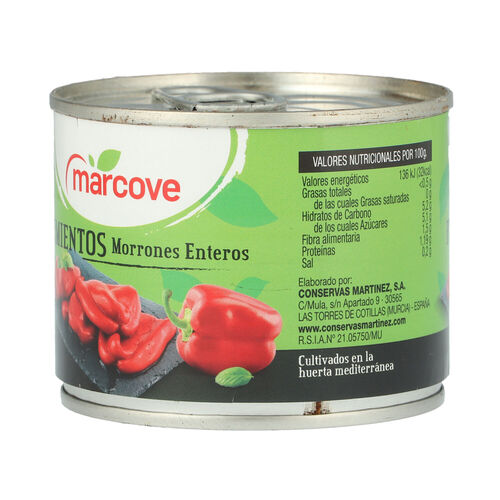 PIMIENTOS MARCOVE 185g image number