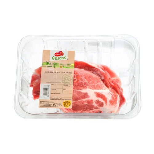 Chuleta aguja c/hueso 500g image number