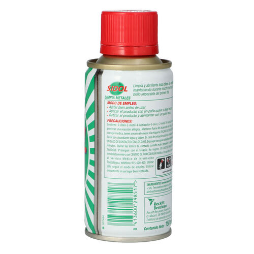 LIMPIAMETALES SIDOL 150ml image number