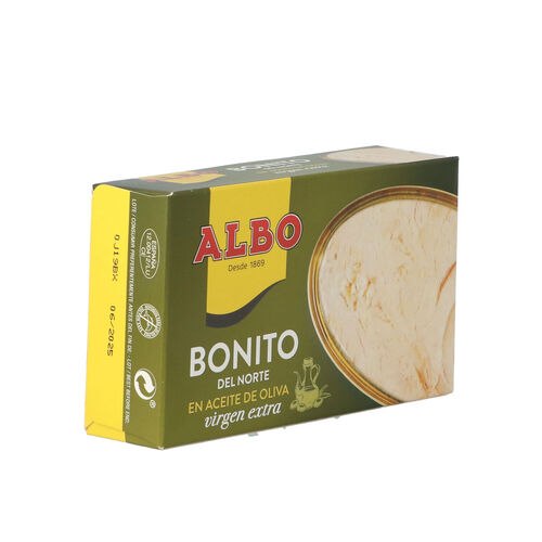 Bonito del Norte en aceite de oliva Virgen Extra ALBO 112g image number